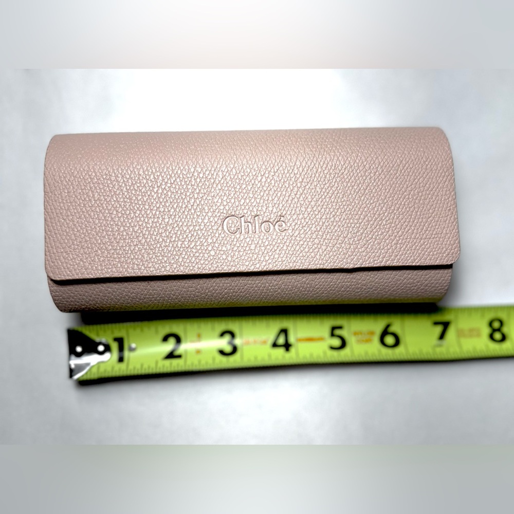 Chic Blush Pink Sunglasses Case Box Chloe - Picture 6 of 9
